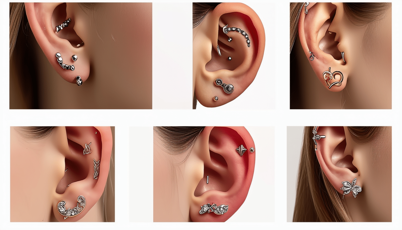 découvrez les différents types de piercings pour les oreilles, des classiques aux plus audacieux. apprenez tout sur les techniques, les styles tendance et les soins pour un look unique et tendance.