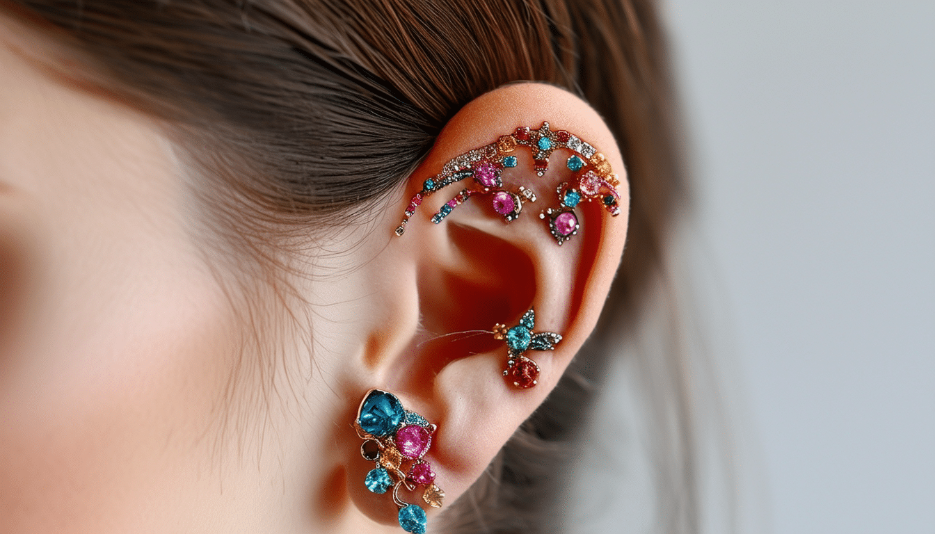 découvrez notre sélection incroyable de bijoux de piercing d'oreille qui font sensation ! explorez des designs uniques et tendance qui sublimeront votre look et exprimeront votre personnalité. ne manquez pas ces pièces incontournables qui captivent tous les regards !