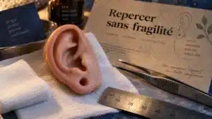 Trou d'oreille agrandi que faire : lobe d’oreille à réparer
