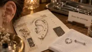 Piercings nom : emplacements et contraintes
